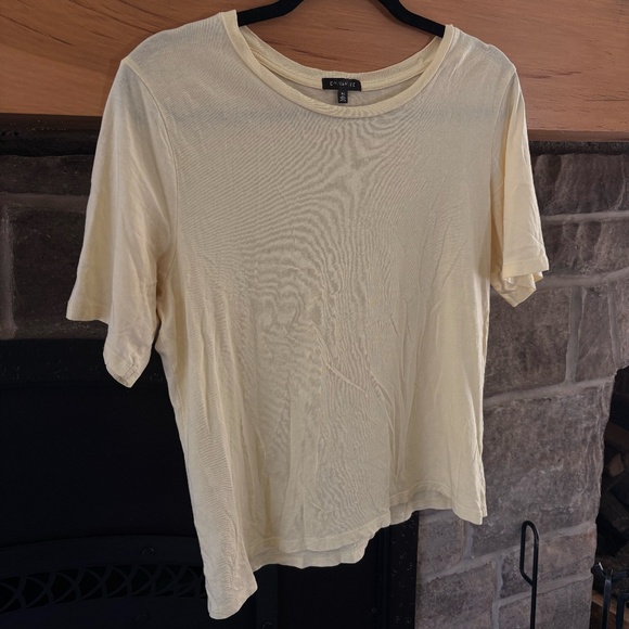 Yellow Basic Tee – Everyday Essential T-Shirt - Picture 1 of 4